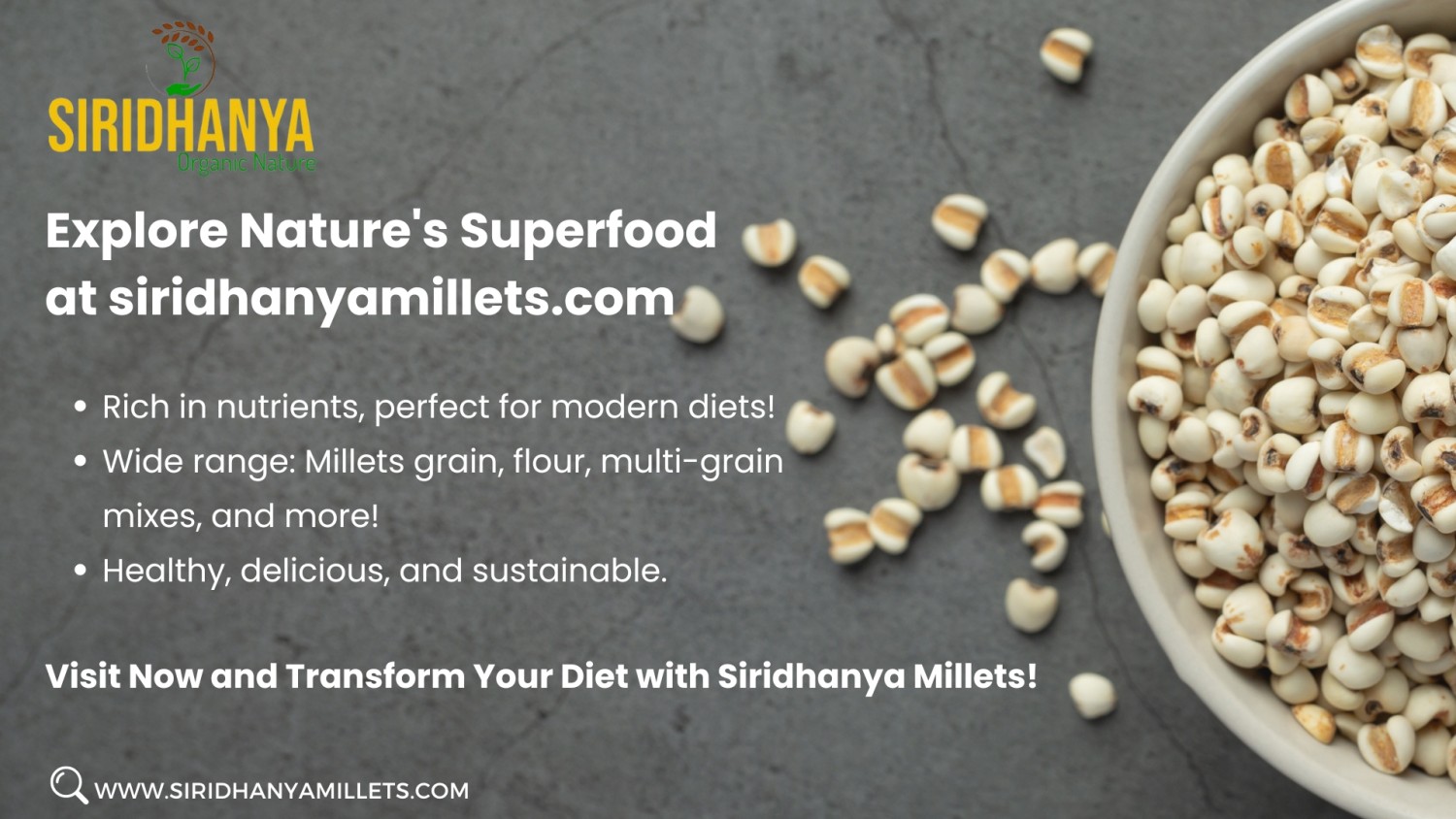 What Makes Siridhanya Millets Different from Other Grains?
